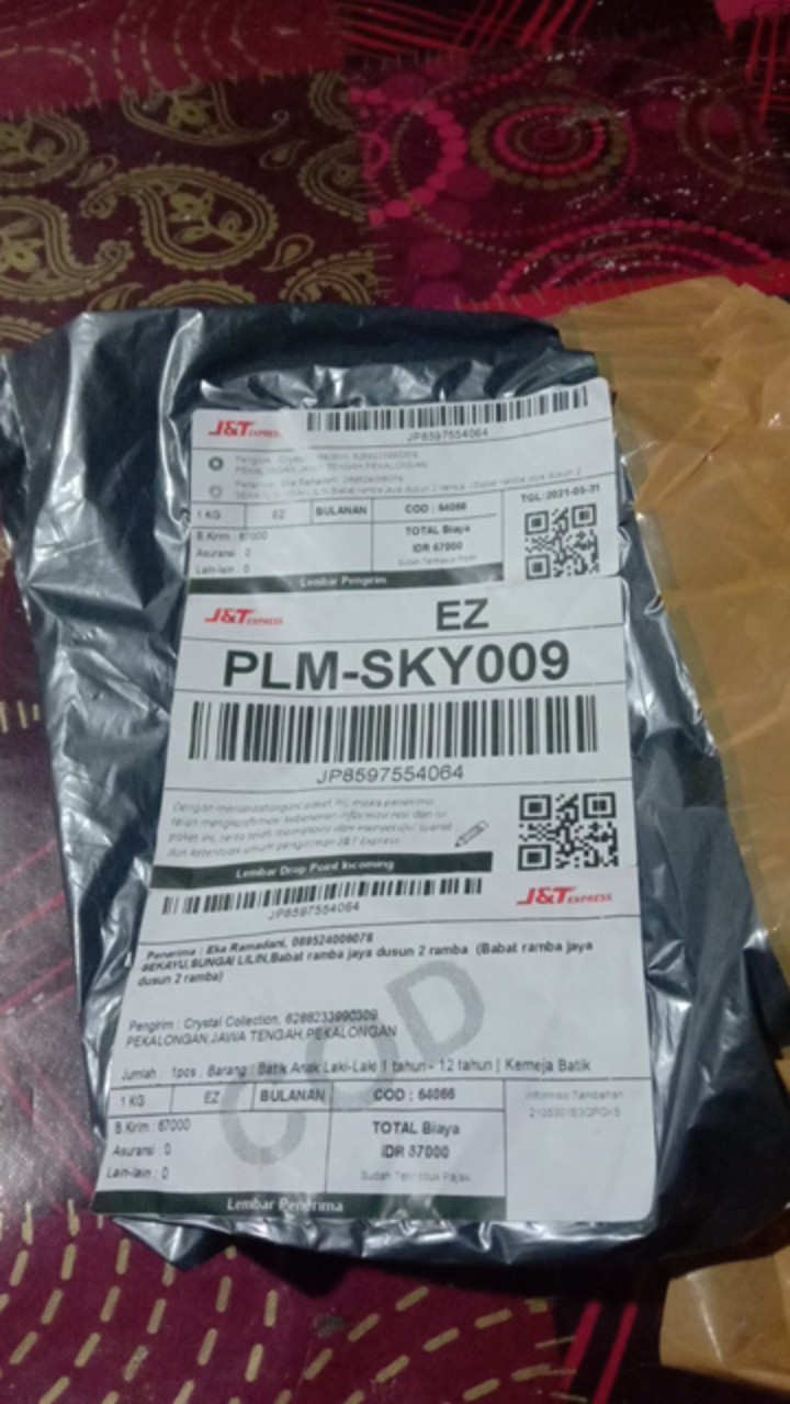 Batik Anak Laki-laki 1 Tahun - 12 Tahun | Kemeja Batik Anak | Batik Anak Cowok