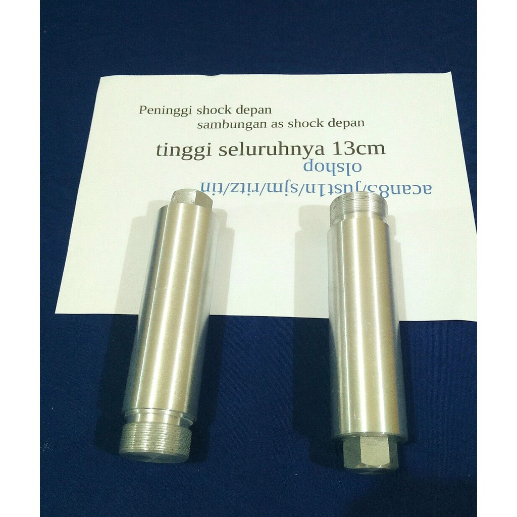 PENINGGI SHOCK DEPAN 13 CM CB150R VERZA MEGAPRO TIGER