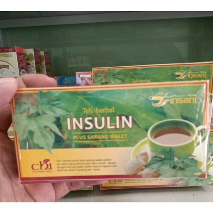 

TEH HERBAL INSULIN OBAT DIABETES DAN MENURUNKAN GULA DARAH isi 20 kantong original ijin BPOM