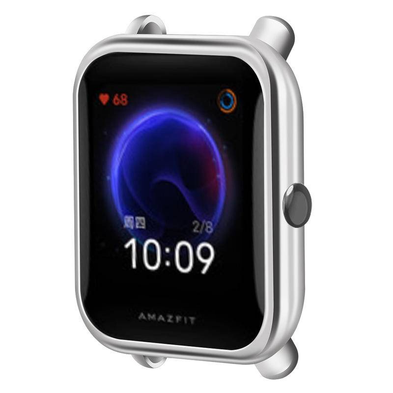 Tpu Lembut Full Edge Protector PLating Case Untuk Huami Amazfit Bip U S 1S Lite pro Shell Frame Watch Pelindung Bumper Cover Untuk Xiaomi Amazfit Bip Lite 1S U pro