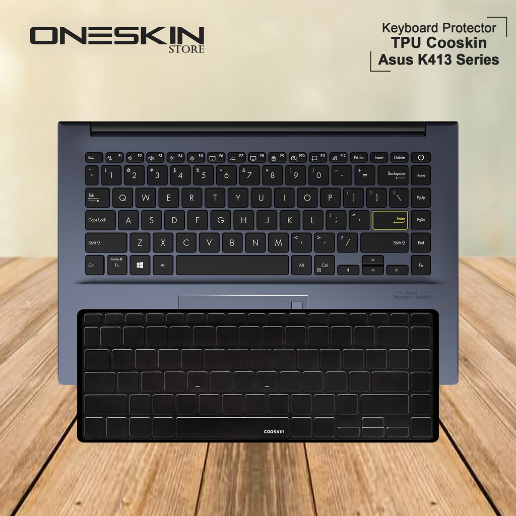 Pelindung Keyboard Protector Asus F413 K413 K413F K413FA K413FQ M413 M413D M413DA Cooskin Original