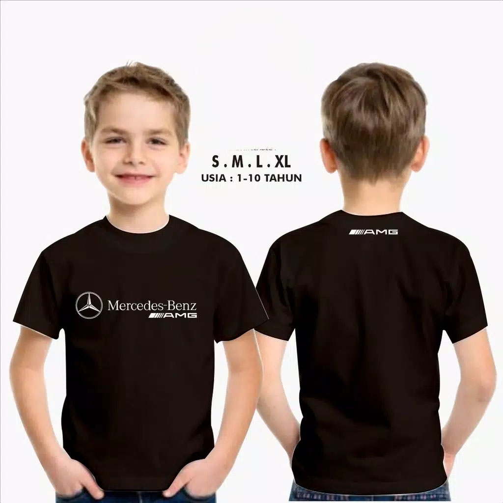 kaos anak mercedes benz / baju anak mercedes benz amg