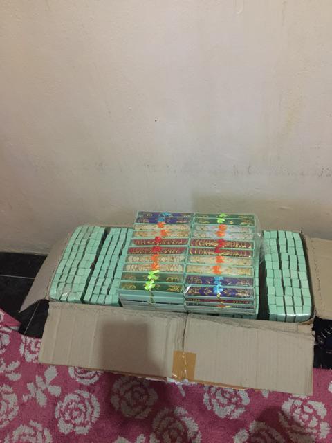 Souvenir Pernikahan Tatakan Gelas Box Mika ( Isi 100 )
