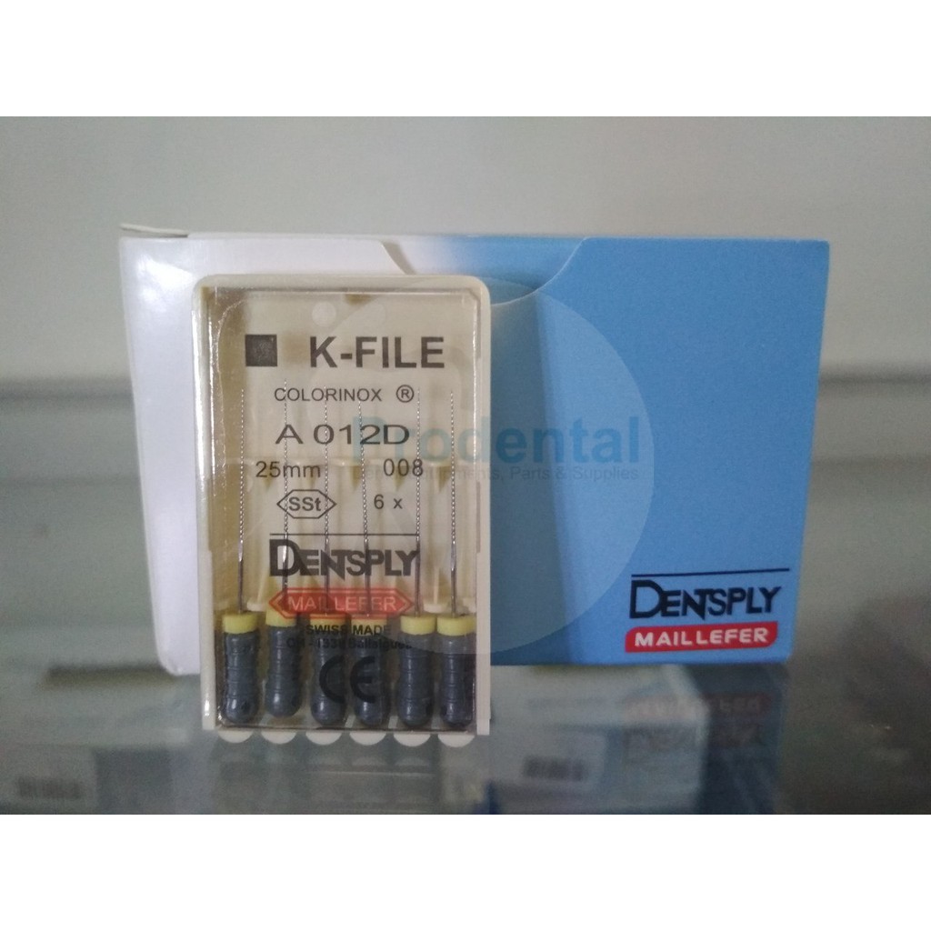 Dental kfile 25mm 08 / dental kfiles / kfile dentsply