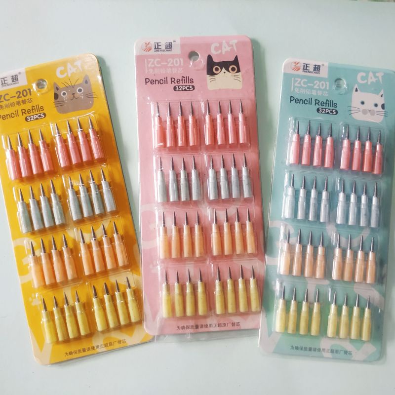 

Pencil Refills 32pcs Isi Pensil Bensia Isi Ulang