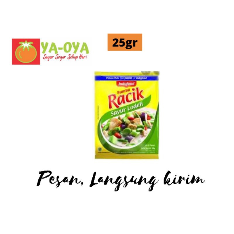 

BUMBU RACIK SAYUR LODEH