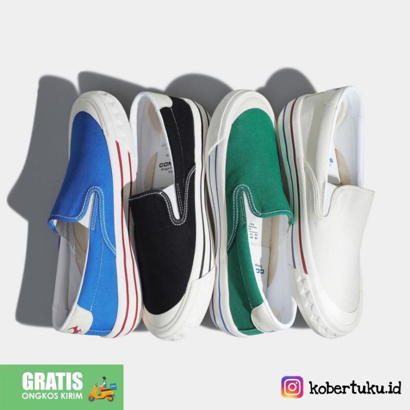 Sepatu Compass Retrograde Slip On