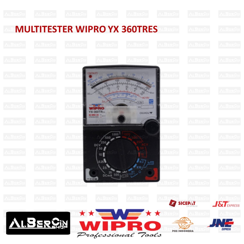 Analog Multi Tester Wipro YX 360TRES Avometer Avo Meter Multitester