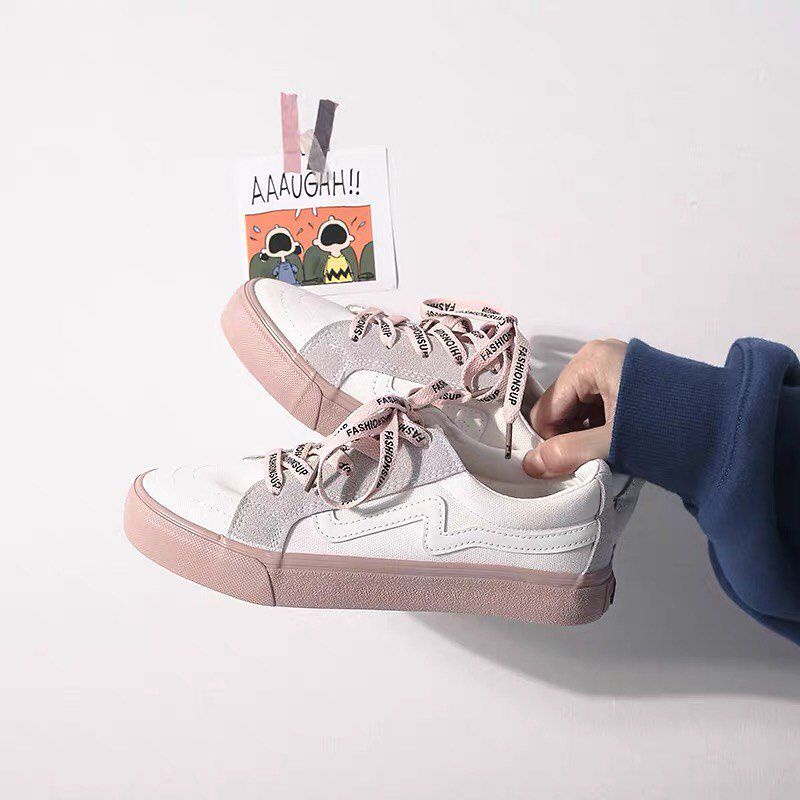 AA fashion Abbyan Sepatu Sneakers Wanita Import Selop Shoes Black A110