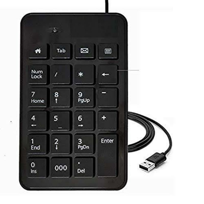 Gaintech GT-K120 Numeric Keypad USB/Keyboard Numeric USB