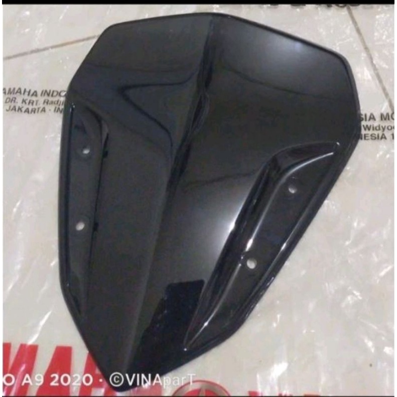 Visor windshield Aerox 155 lama dan visor windshield Aerox new 2021 original