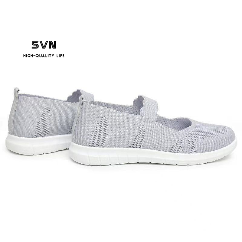 [GROSIR][COD] SEVEN_DAY SEPATU SLIP ON BAHAN RAJUT SEPATU WANITA IMPORT MURAH FASHION FZ-A54