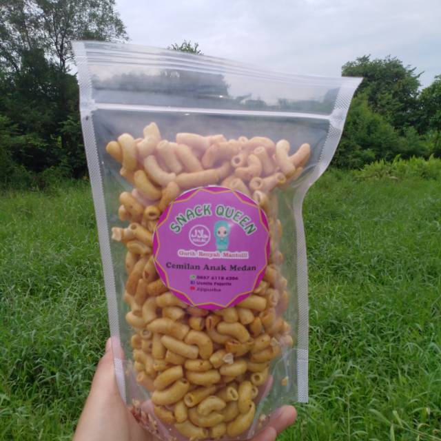 

Cemilan snack quen makaroni bumbu rujak@ 100gram