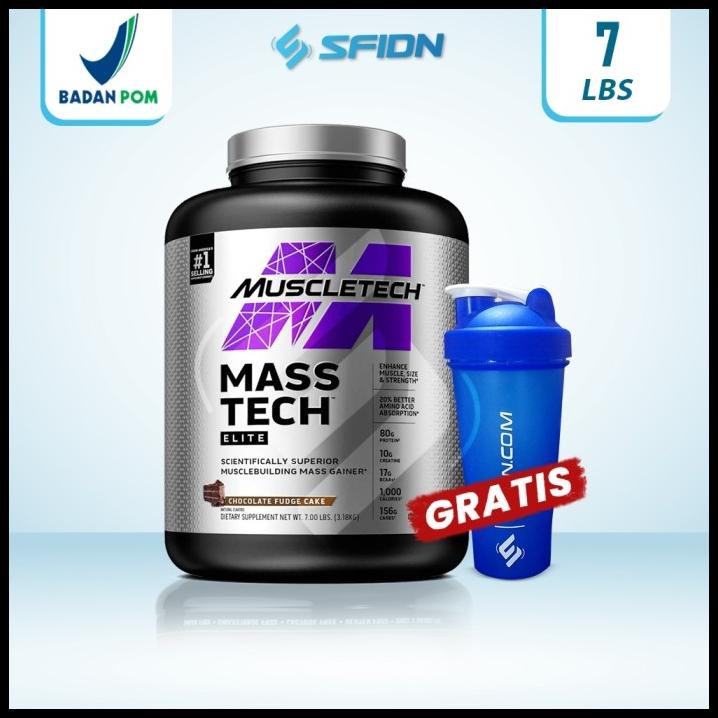 Susu Fitness Muscletech Mass Tech Masstech Gainer 7 Lbs