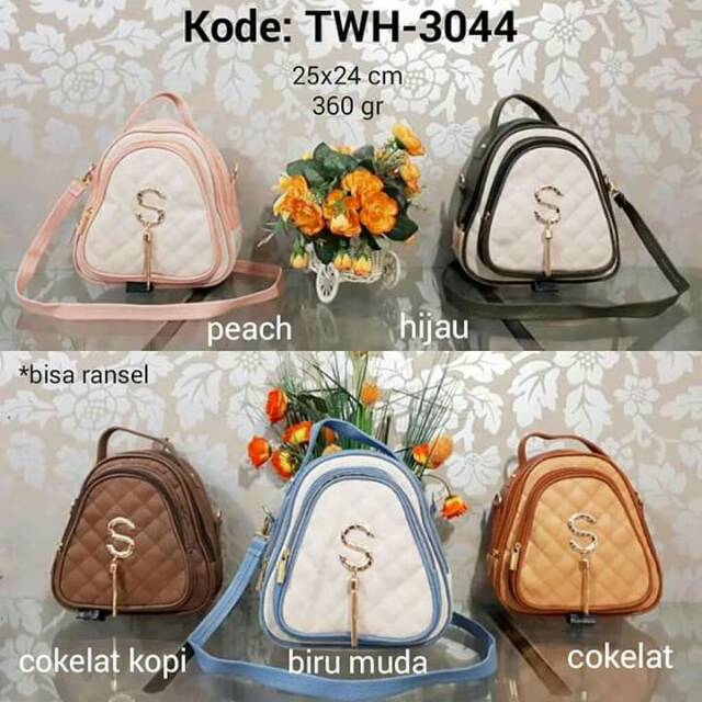 Tas punggung wanita ukuran kecil Kode TWH 3044