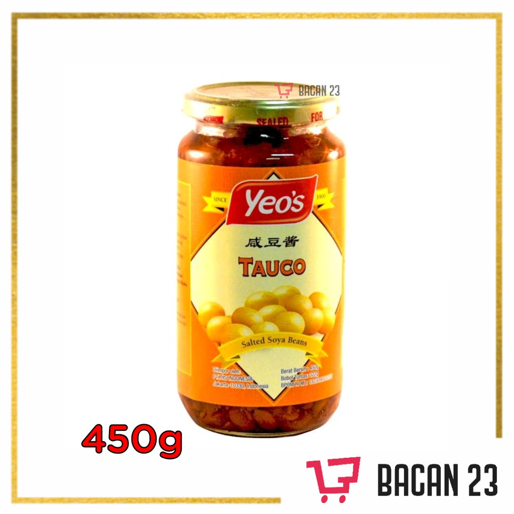 

Yeo's Tauco (450gr) / Kedelai Fermentasi / Salted Soya Beans / Bacan 23 - Bacan23