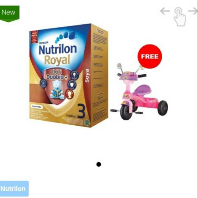 NUTRILON ROYAL 3 SOYA 1400 GRAM . NUTRILON ROYAL SOYA 3 1400 GRAM . SUSU SAJA