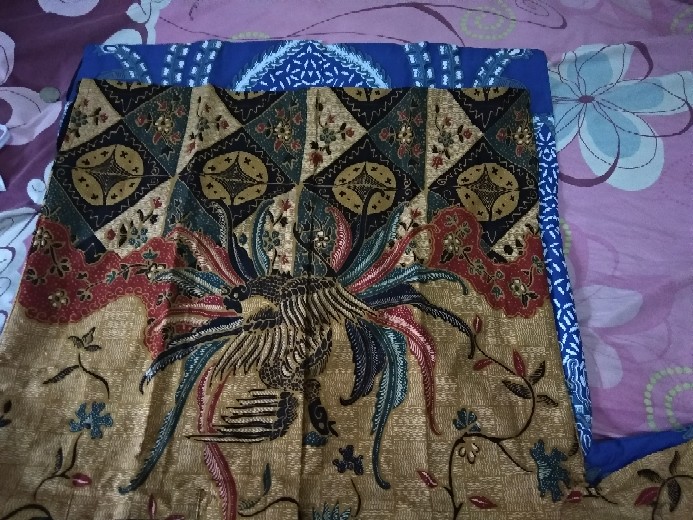 Batik Halus Lengan Panjang Dwi Rekta Hem Kemeja Batik Solo Modern Murah