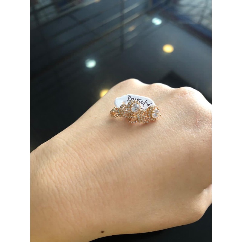 Anting klip pmt emas asli kadar 375