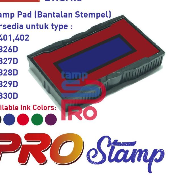 

Terbaru! Replacement Ink Pad Shiny / S-401, S-826D, S-827D, S-828D, S-829D, S-830D TANPA WARNA