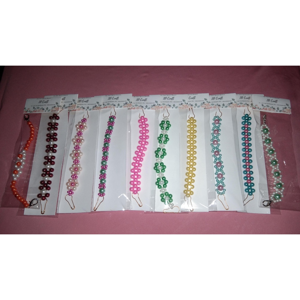 Ready Stock Konektor Masker Hijab Konektor Masker Mutiara Pengait Masker Kekinian Souvenir Nikahan
