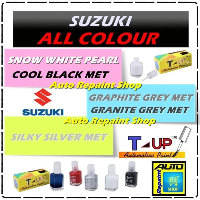 

Termurah SUZUKI ALL COLOUR - CAT OLES - T-UP - TOUCH UP - AUTOMOTIVE PAINT