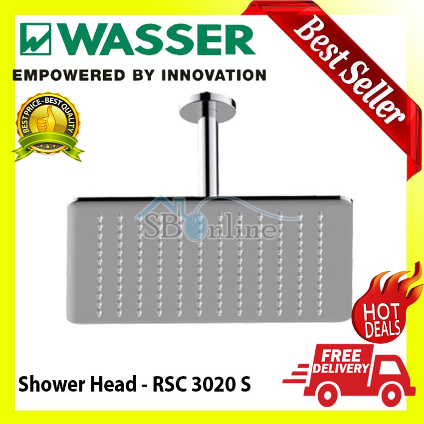 Shower Head by Wasser - RSC 3020 S