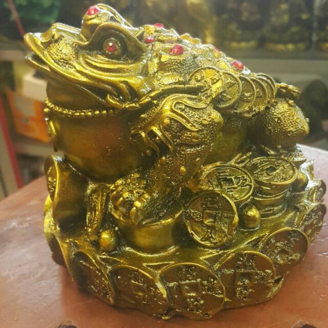 Patung Kodok Fengshui