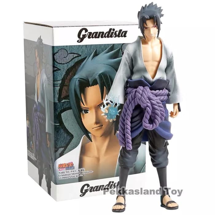 Action Figure Naruto Sasuke Kakashi Grandista