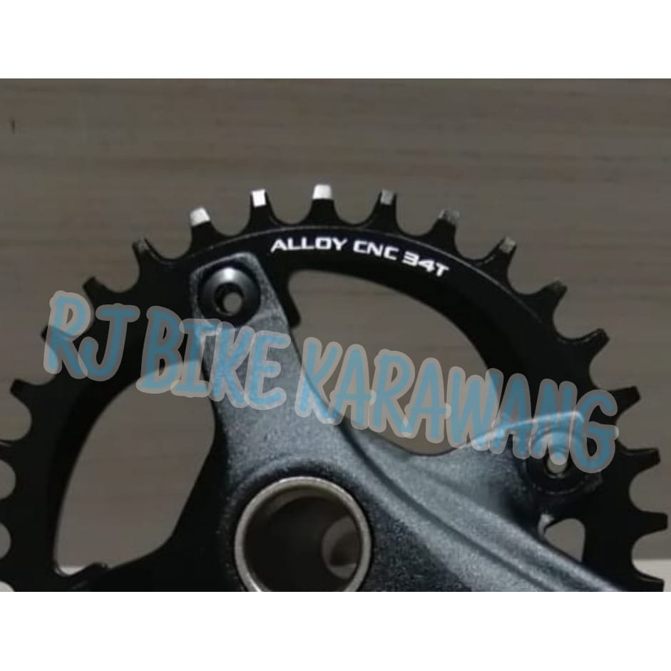 GEAR SEPEDA CRANK SET RAZE MTB 1 X 12SP HT2 34T 170MM + BB HT2 RAZE