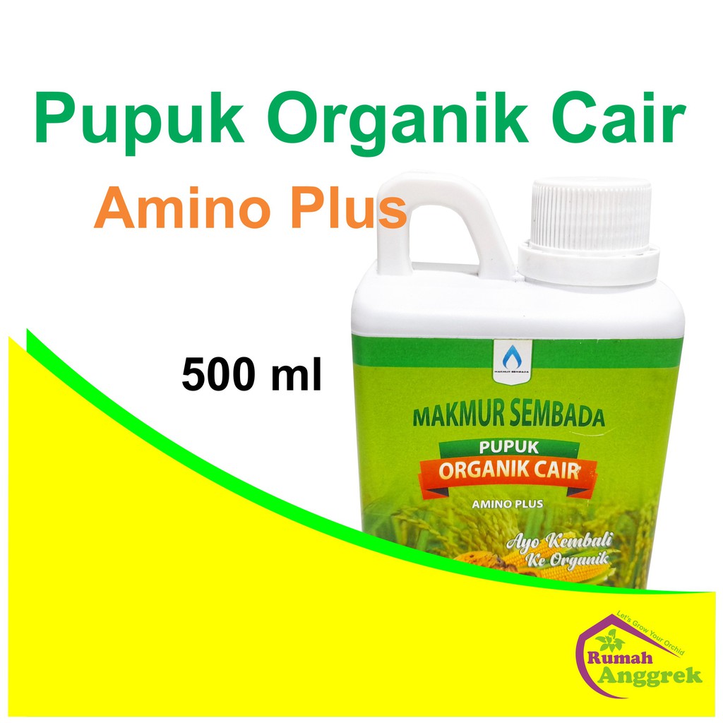 Jual Pupuk Organik Cair Amino Plus Ml Poc Pertumbuhan Tanaman Hias