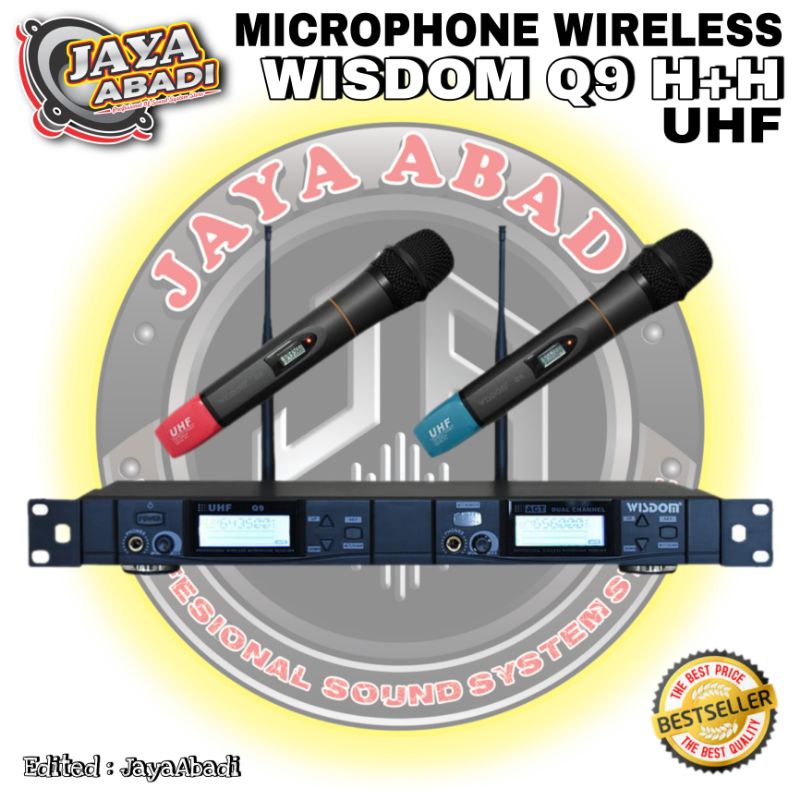 MICROPHONE WIRELESS HANDLE HANDLE WISDOM Q9 ORIGINAL