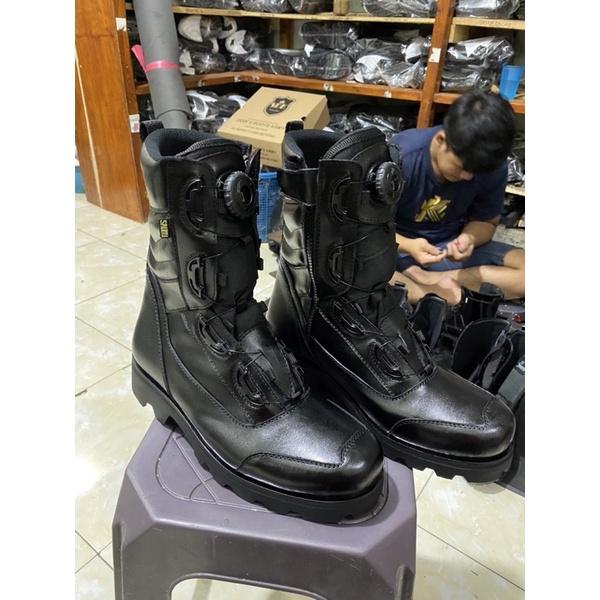 SEPATU PDL DINES TNI POLRI SOLE RADIAL MERK SPARTA