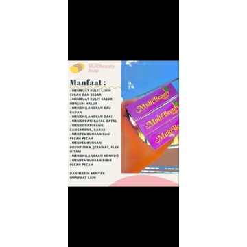 SABUN MULTIBEAUTY//MULTIBEAUTY SOAP