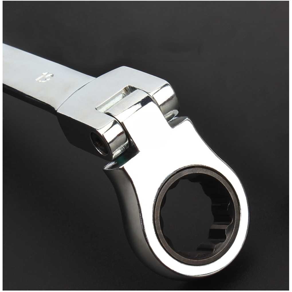 (100% BARANG ORI) OLOEY Kunci Pas Dual Head Combination Flexible Head - CL6-24