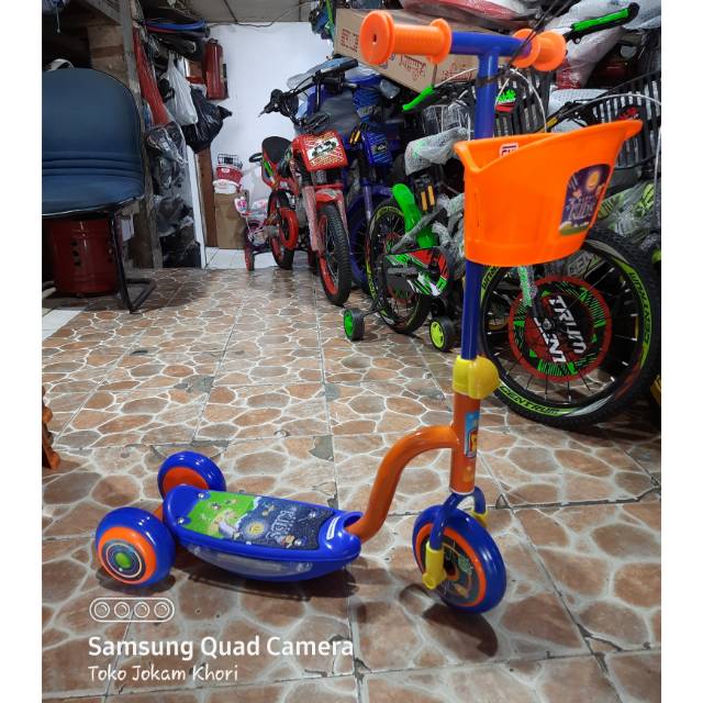 Skuter pmb s01 / scooter balita / otoped mainan anak 3 roda