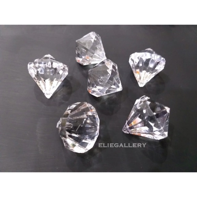 Bandul Kristal Diamond / Bandul Crystal Untuk Roncean Kristal Manik-Manik / Gantungan Roncean