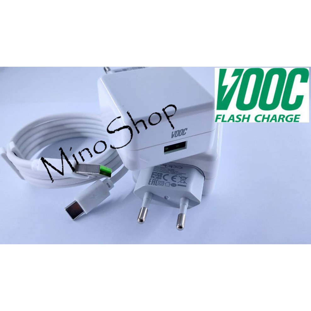 CHARGER - TC OPPO R17 PRO VOOC TYPE MICRO USB - TYPE C FLASH CHARGER