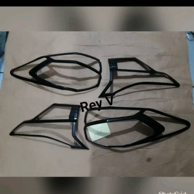 Garnish Belakang All New Rush Black