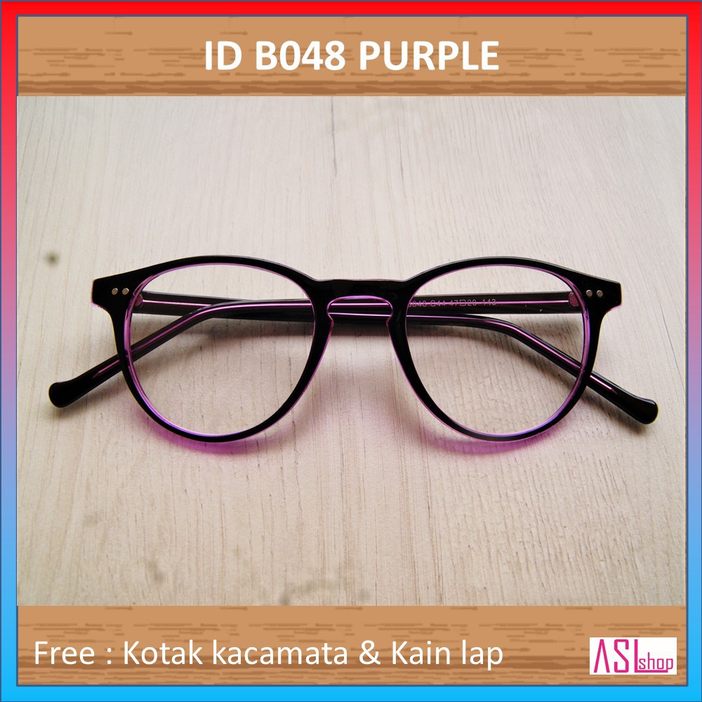 FRAME DAN KACAMATA MINUS KOREA (KODE : ID B048)