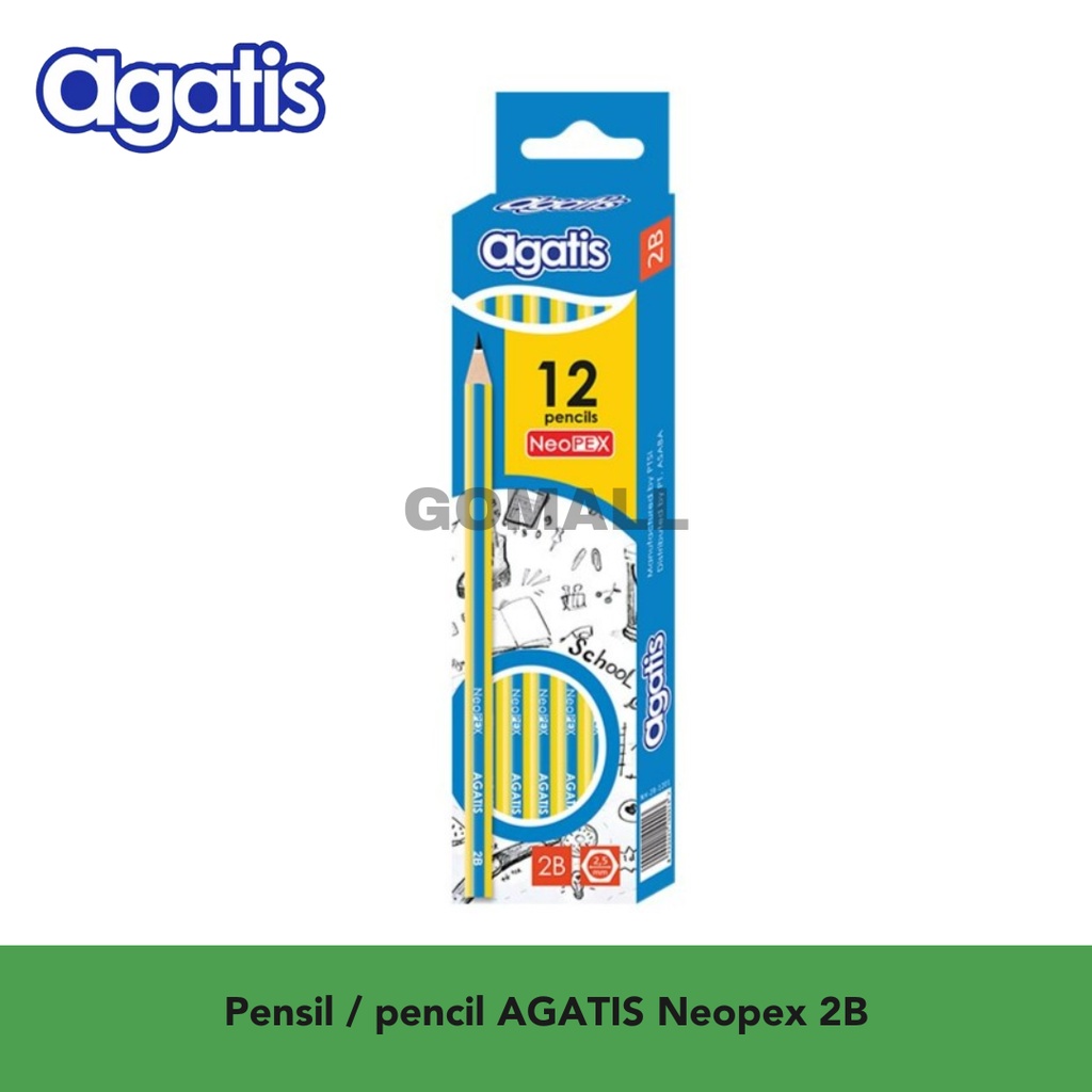 

Pensil / pencil 2B Agatis Neopex