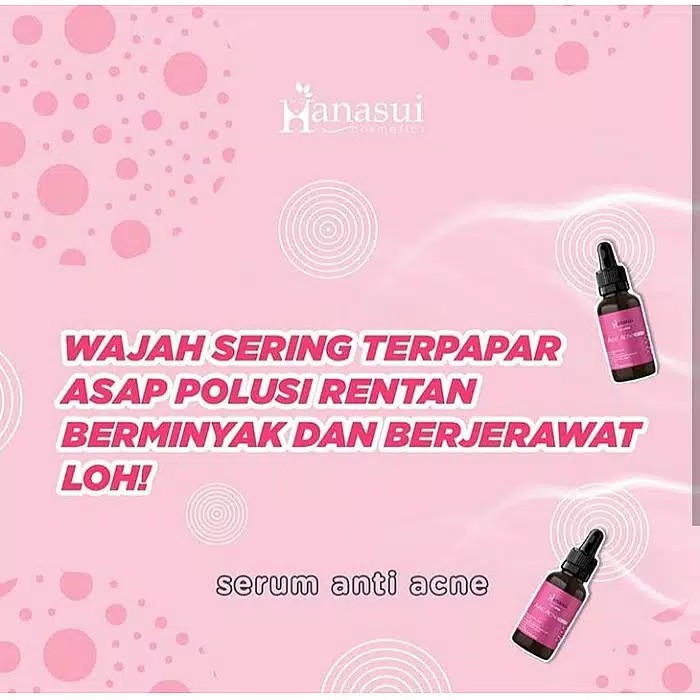 [PINK] SERUM ANTI ACNE HANASUI ORIGINAL BPOM