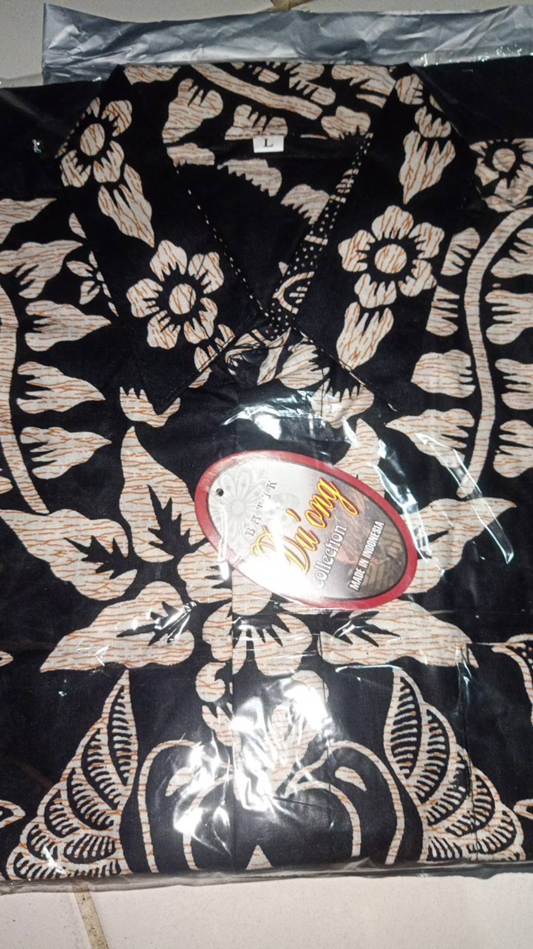 Bswart Batik Hrb026 Kenongo Hem Pendek Padi Pekalongan M L Xl Batik Pria Murah Modern Grosir