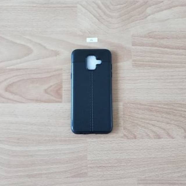 Leather case Samsung A6 2018 Softcase Auto fokus kulit Samsung SM-A600G