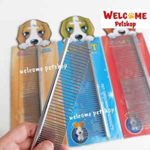 SISIR BESI ANJING KUCING KELINCI - SIZE S M L