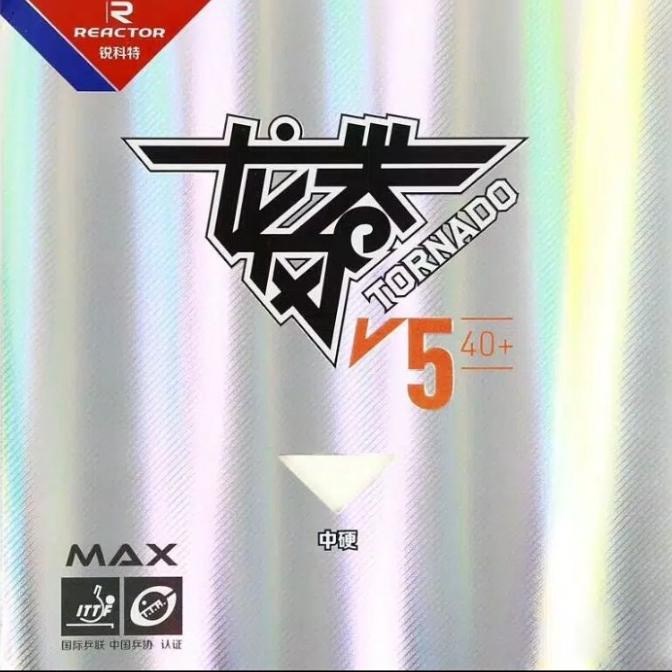 Rubber Karet Intermediate Pingpong Tenismeja Reactor Tornado V5