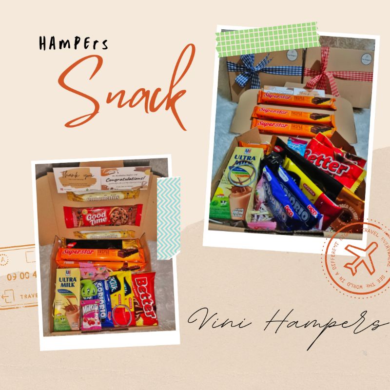

Hampers Snack Wisuda/Sidang/ultah/anniversary/wedding