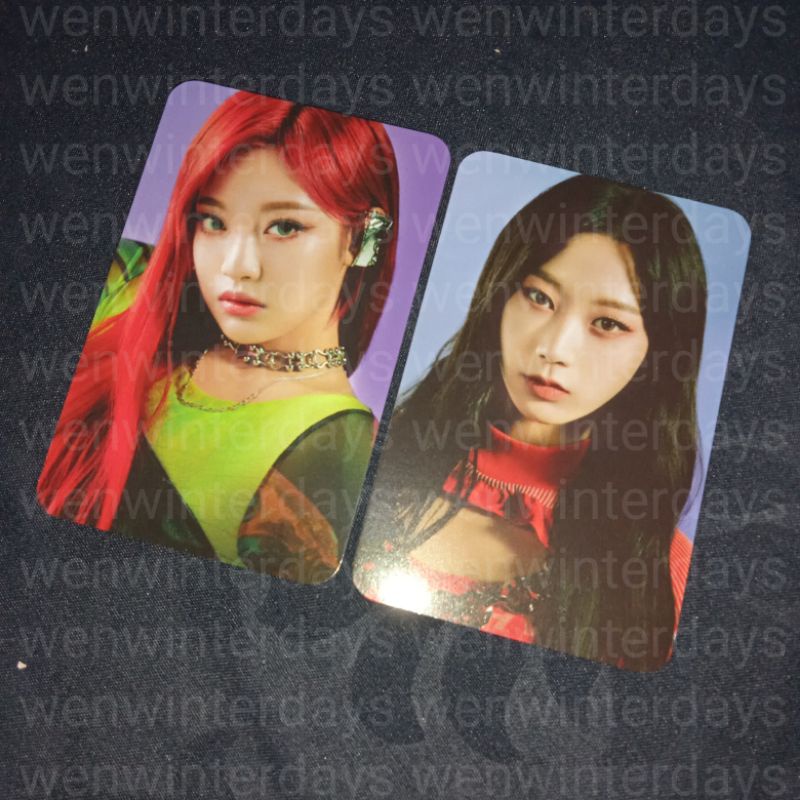 AESPA KARINA NINGNING GISELLE PHOTOCARD OFFICIAL KEYRING NEXT LEVEL FOREVER SHAKER AKRILIK ACRYLIC N