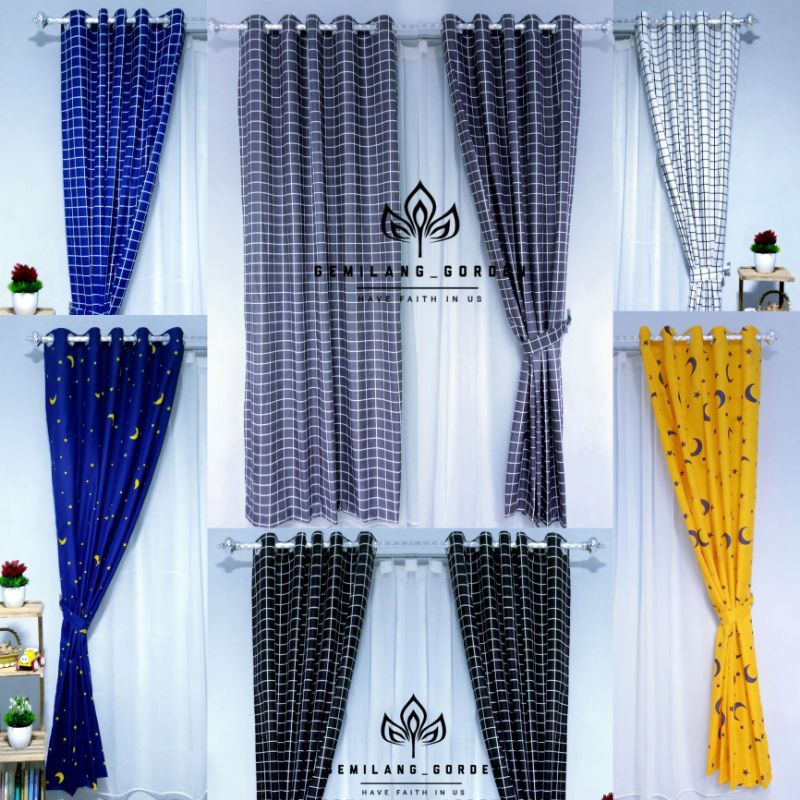 gorden minimalis gorden jendela gorden pintu