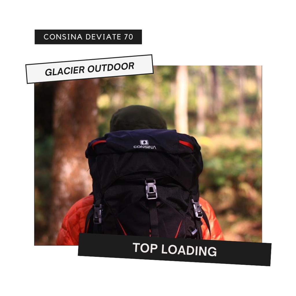 consina deviate 70 / carrier/ tas gunung